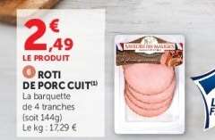 ROTI DE PORC CUIT