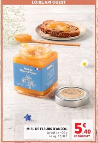 MIEL DE FLEURS D'ANJOU