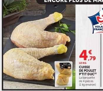 CUISSE DE POULET P'TIT DUC