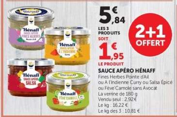 SAUCE APÉRO HÉNAFF