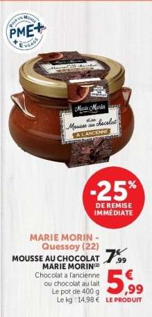 Mousse Au Chocolat Marie Morin