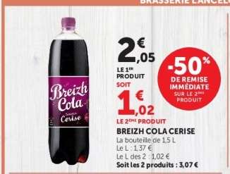 BREIZH COLA CERISE