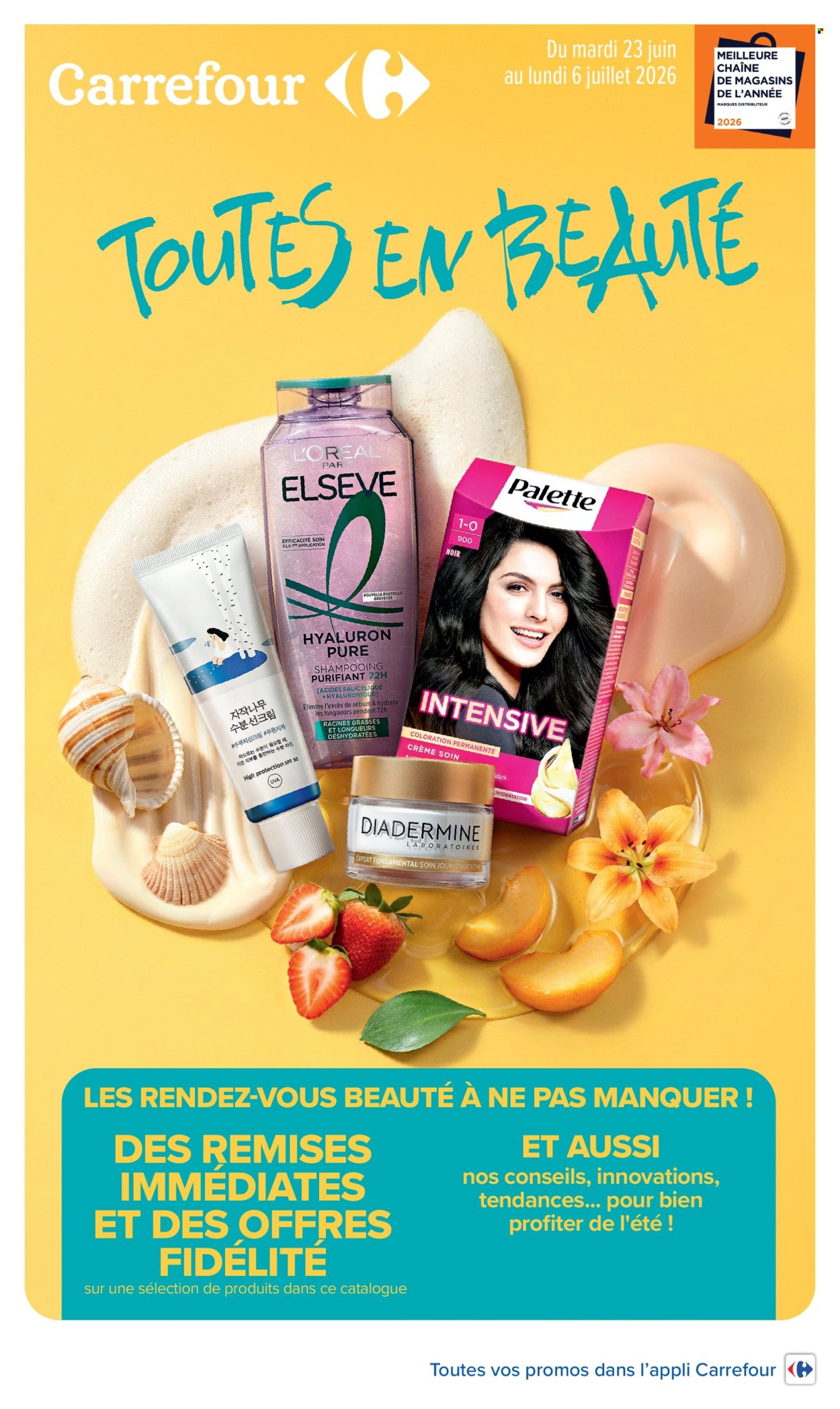 Catalogue Carrefour Hypermarchés - 23/06/2026 - 06/07/2026. Page 1