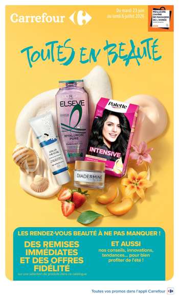 Catalogue Carrefour Hypermarchés - 23/06/2026 - 06/07/2026.