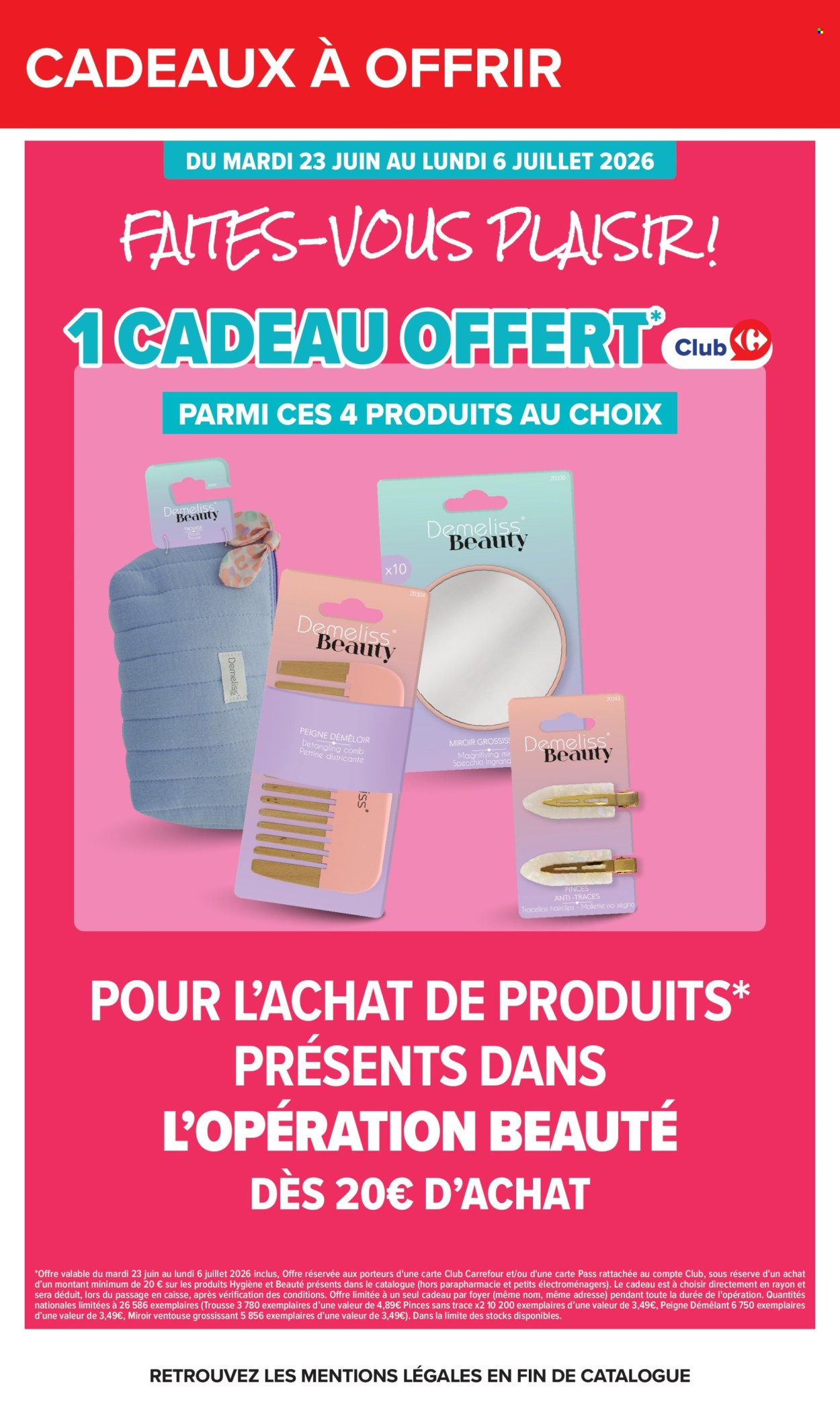 Catalogue Carrefour Hypermarchés - 23/06/2026 - 06/07/2026. Page 7