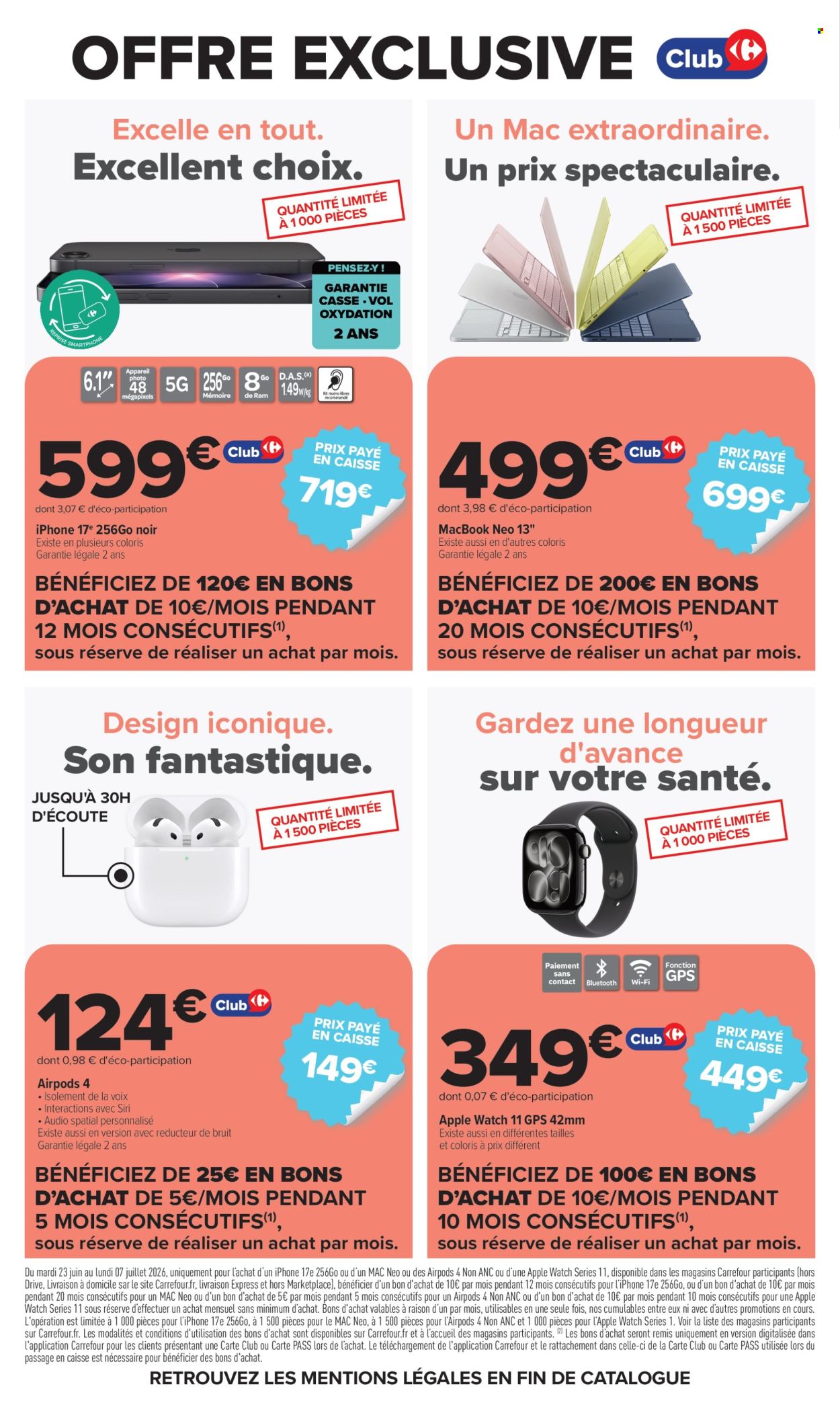 Catalogue Carrefour Hypermarchés - 23/06/2026 - 06/07/2026. Page 16