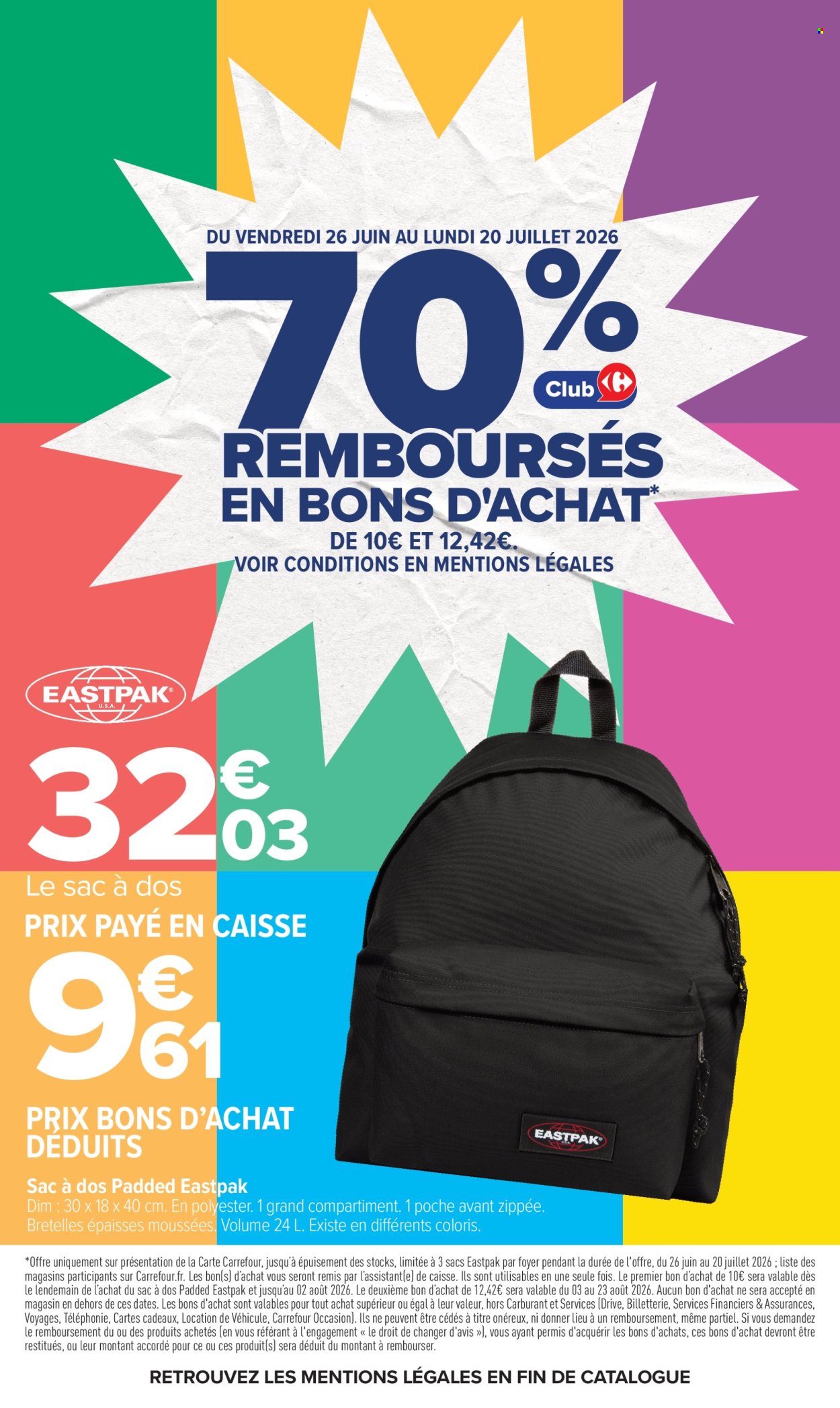 Catalogue Carrefour Hypermarchés - 23/06/2026 - 06/07/2026. Page 68