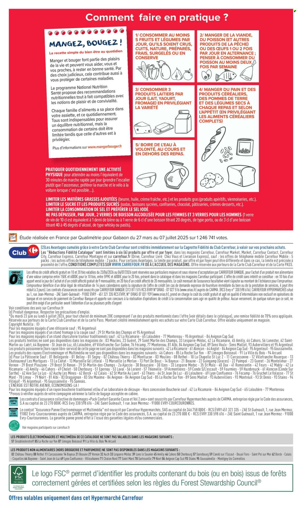Catalogue Carrefour Hypermarchés - 23/06/2026 - 06/07/2026. Page 80