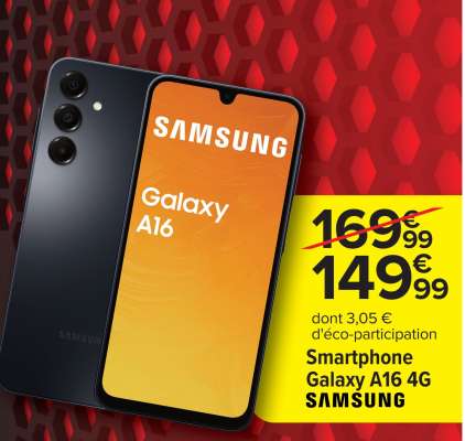 Smartphone Galaxy A16 4G SAMSUNG