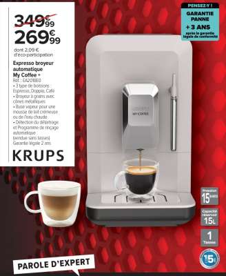 Expresso broyeur automatique My Coffee
