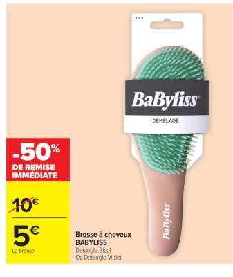 BROSSE À CHEVEUX “BABYLISS”