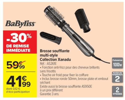 Brosse soufflante multi-style Collection Xanadu