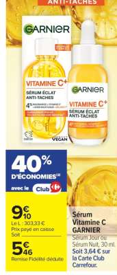 Sérum Vitamine C GARNIER