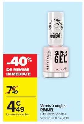 Vernis à ongles RIMMEL