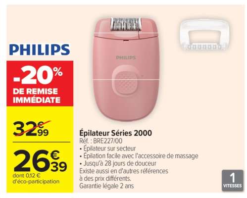Épilateur Séries 2000
