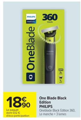 One Blade Black Edition PHILIPS