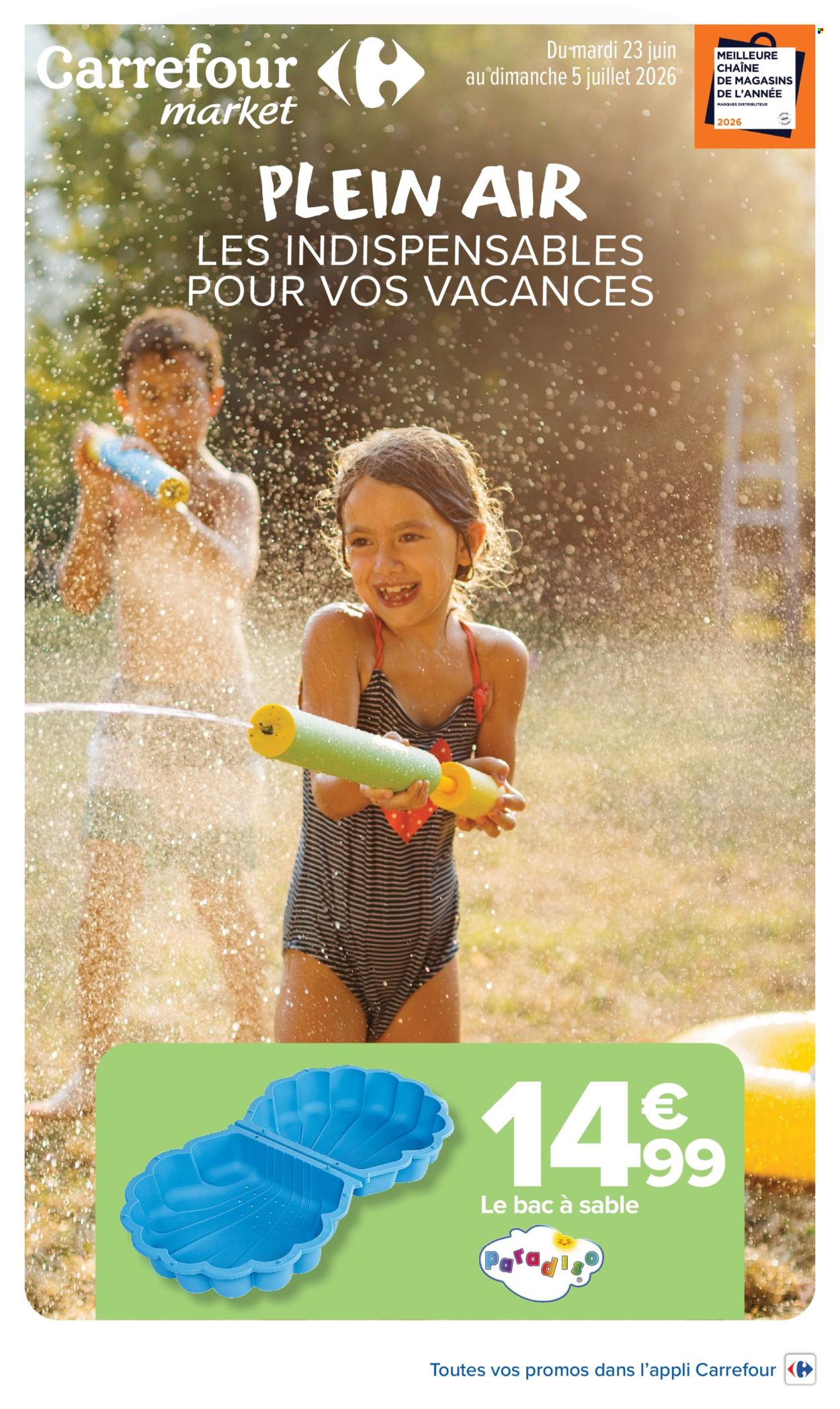Catalogue Carrefour Market - 23/06/2026 - 05/07/2026. Page 1