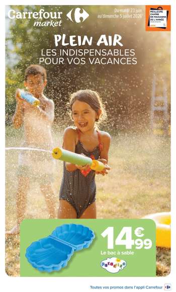 Catalogue Carrefour Market - 23/06/2026 - 05/07/2026.