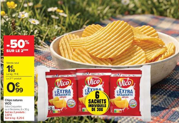 Chips natures VICO