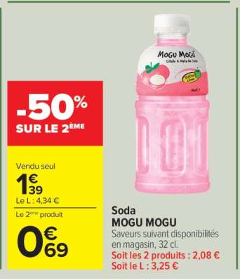 Soda MOGU MOGU