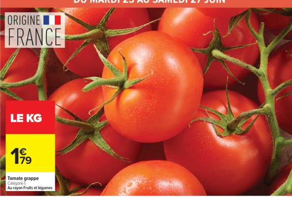 Tomate grappe