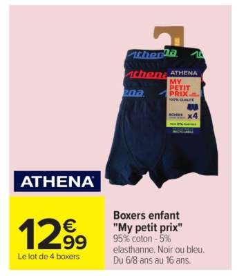 Boxers enfant 'My petit prix'