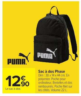 Sac à dos phase