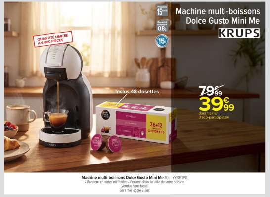 Machine multi-boissons Dolce Gusto Mini Me