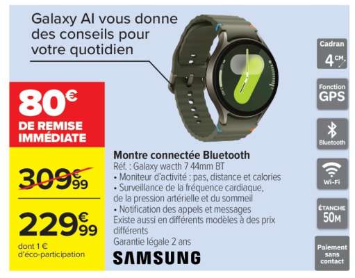 Montre connectée bluetooth