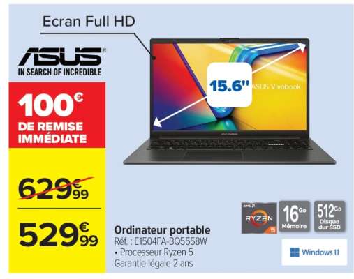 Ordinateur portable ASUS