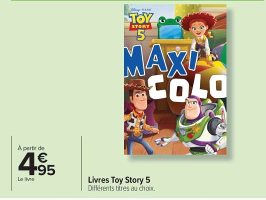 Livres Toy Story 5
