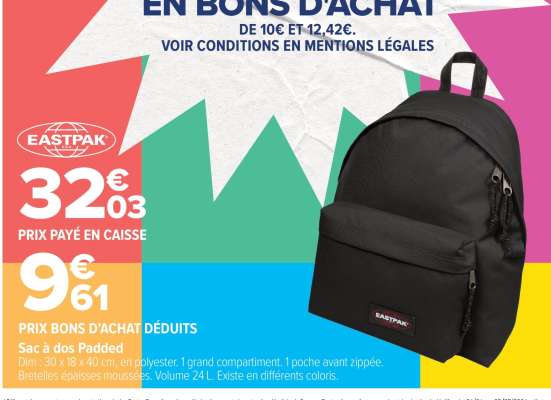 Eastpak Sac à dos Padded