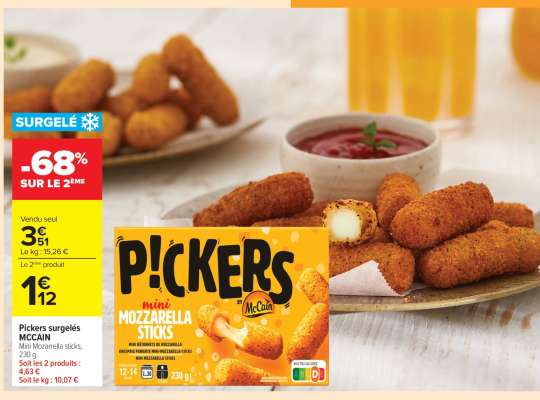 PICKERS SURGELÉS MCCAIN