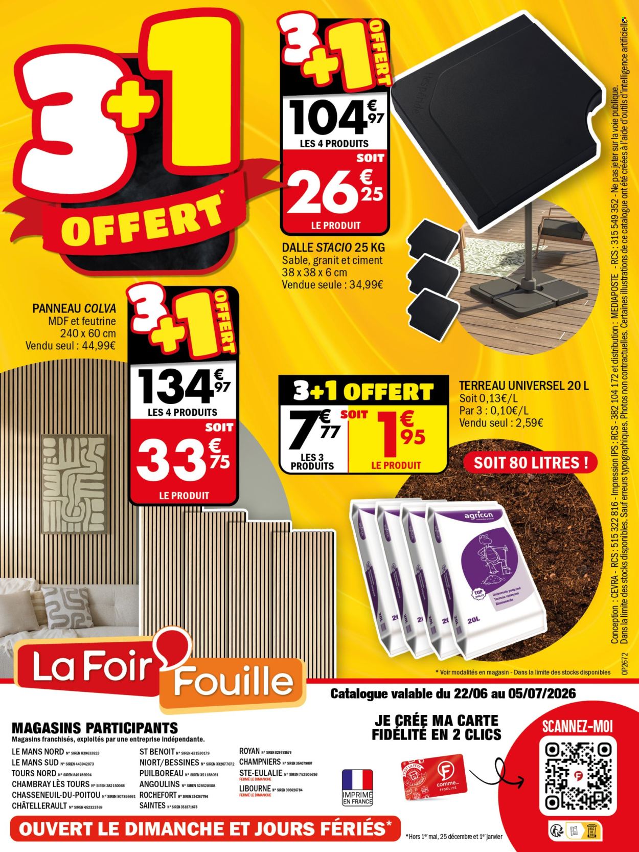 Catalogue La Foir'Fouille - 22/06/2026 - 05/07/2026. Page 4