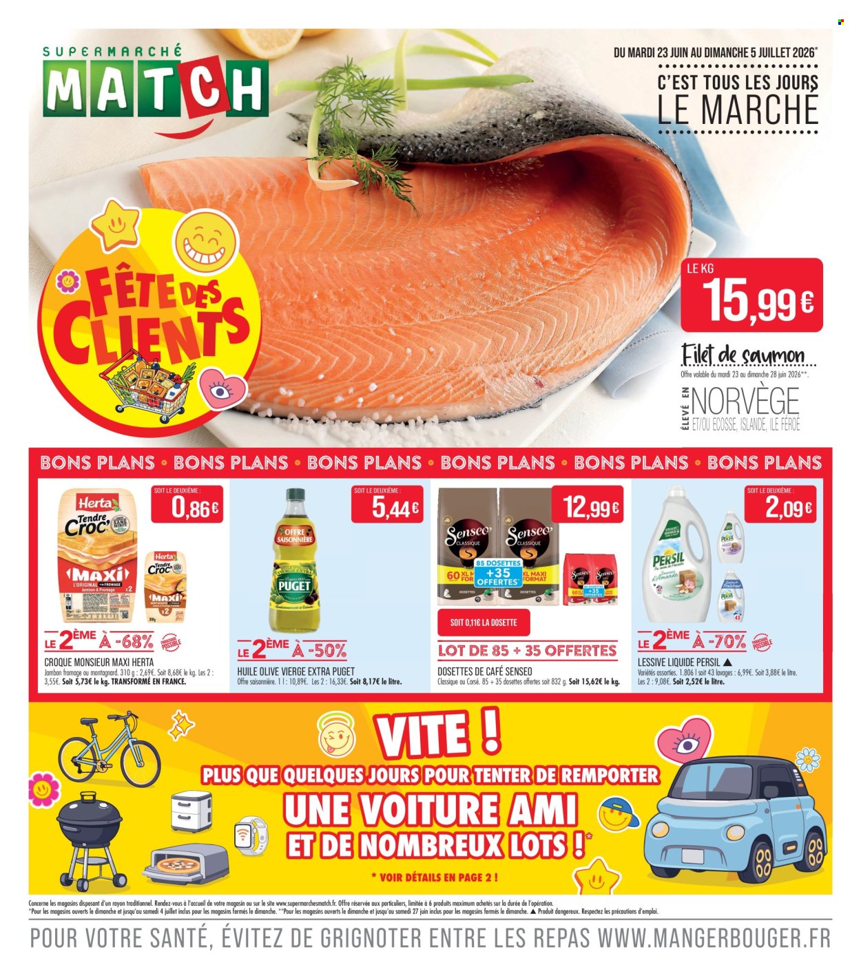 Catalogue Supermarché Match - 23/06/2026 - 05/07/2026. Page 1