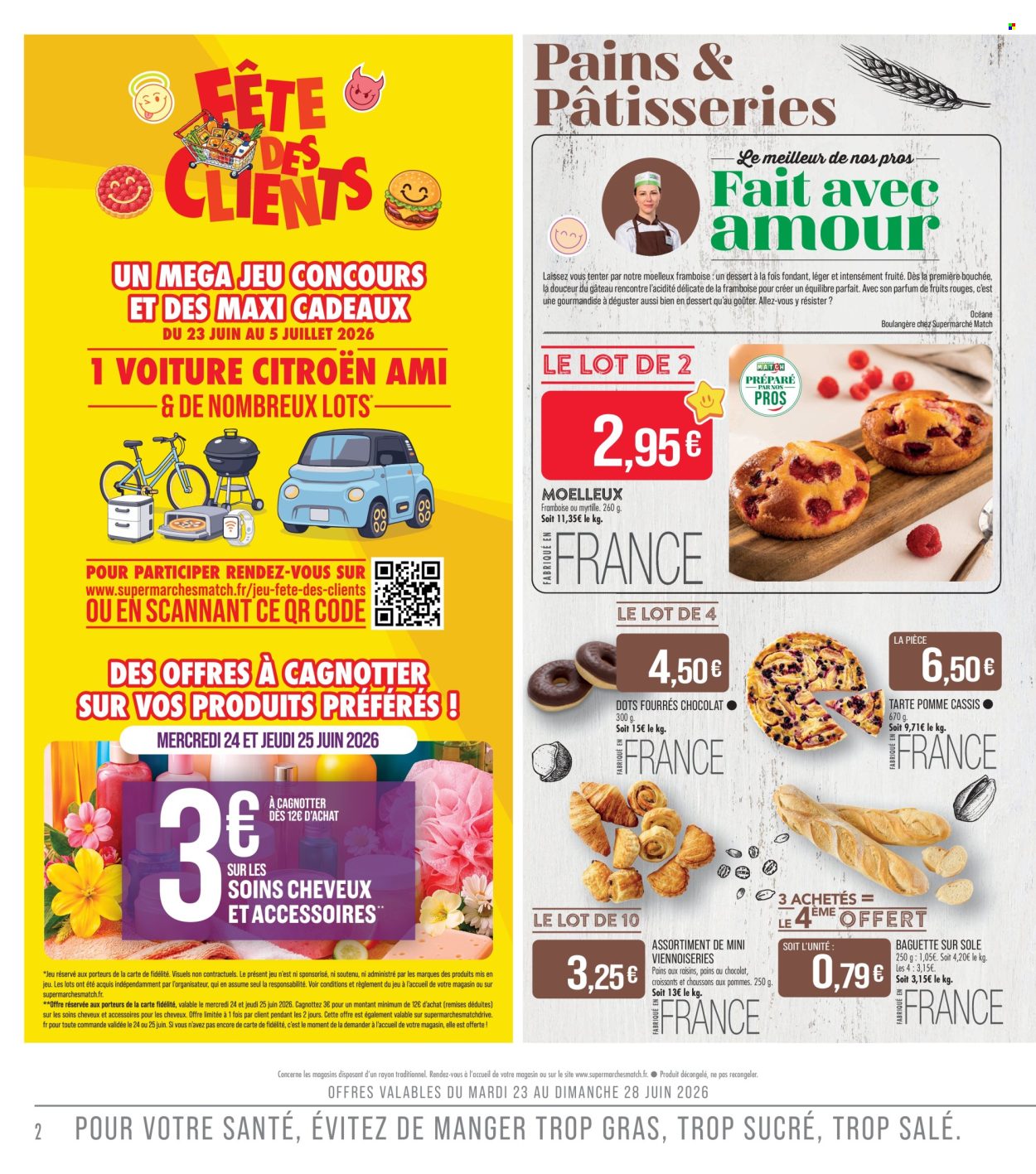 Catalogue Supermarché Match - 23/06/2026 - 05/07/2026. Page 2