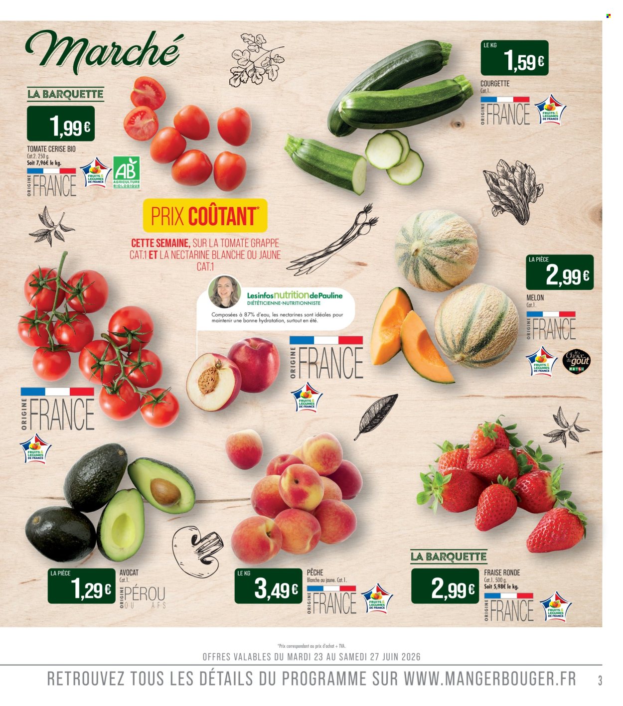 Catalogue Supermarché Match - 23/06/2026 - 05/07/2026. Page 3
