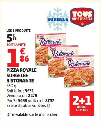 PIZZA ROYALE SURGELÉE RISTORANTE