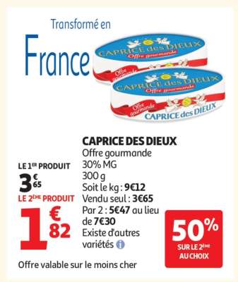 CAPRICE DES DIEUX