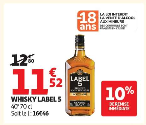 Whisky Label 5*