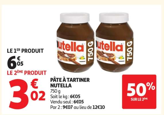 Pâte À Tartiner Nutella