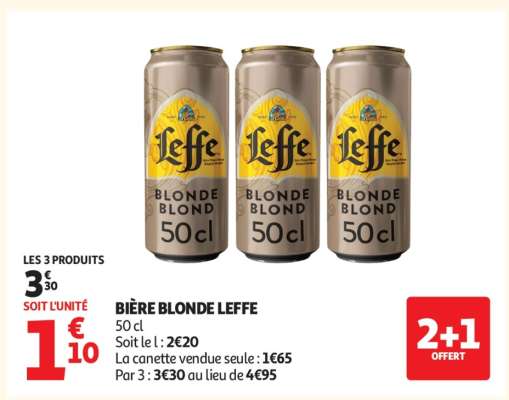 Bière Blonde Leffe*