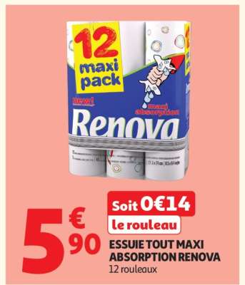 Essuie Tout Maxi Absorption Renova