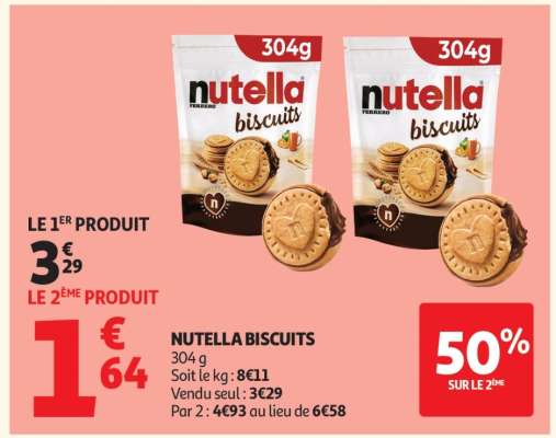 NUTELLA BISCUITS