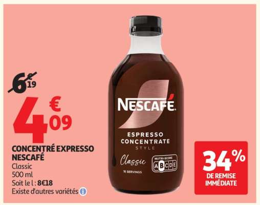 CONCENTRÉ EXPRESSO NESCAFÉ
