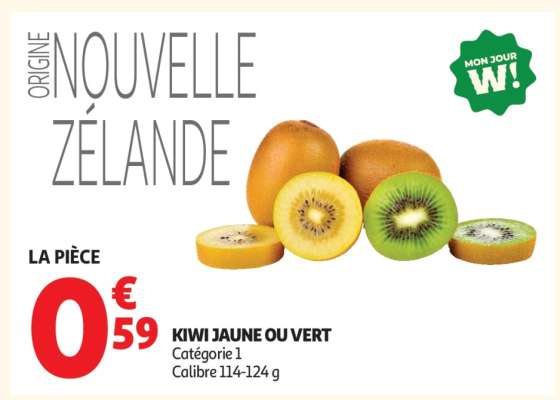 Kiwi Jaune Ou Vert