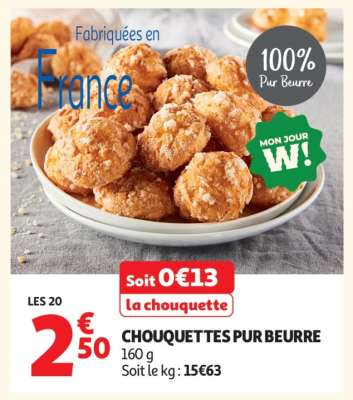 Chouquettes Pur Beurre