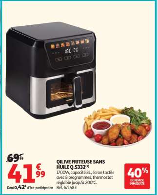 QILIVE FRITEUSE SANS HUILE Q.5332