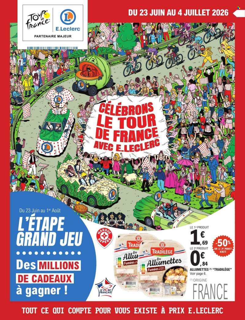 Catalogue E.Leclerc - 23/06/2026 - 04/07/2026.