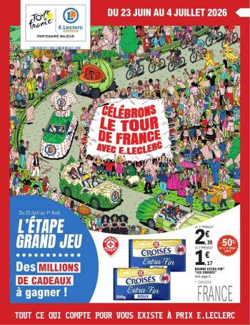 Catalogue E.Leclerc - 23/06/2026 - 04/07/2026.